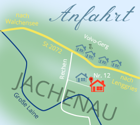 Anfahrt Jachenau